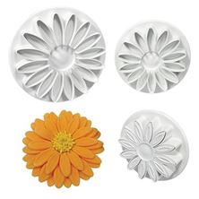 Picture of SUNFLOWER DAISY GERBERA CUTTERS S/M/L VEINED SET/3